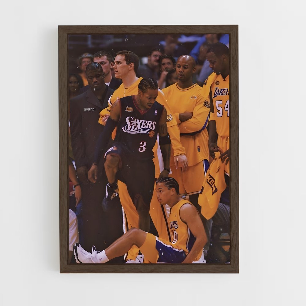 Poster Kobe en Action – affiche Basketball (vue 5)